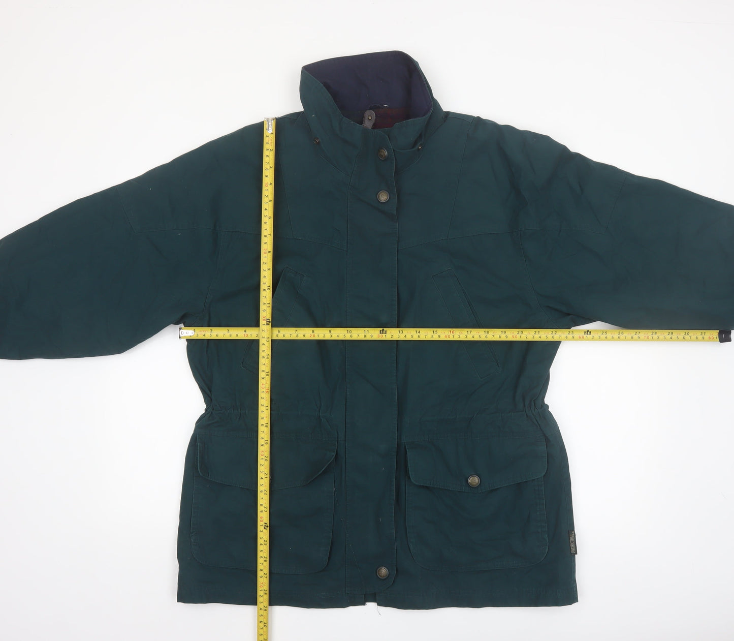 Pacific Trail Men's Green L Parka Jacket Water Resistant Lined Outdoor