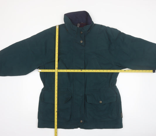 Pacific Trail Men's Green L Parka Jacket Water Resistant Lined Outdoor