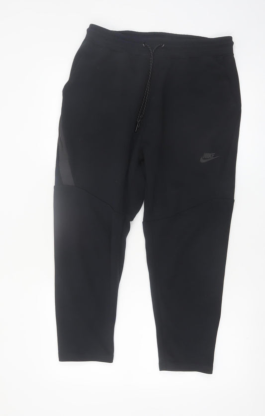 Nike Men's Black Jogger Trousers M Regular Fit