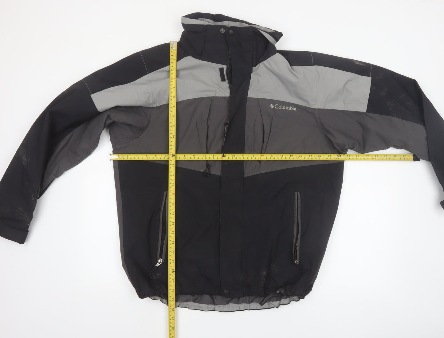 Columbia Men's Black M Interchange 3-in-1 Waterproof Jacket