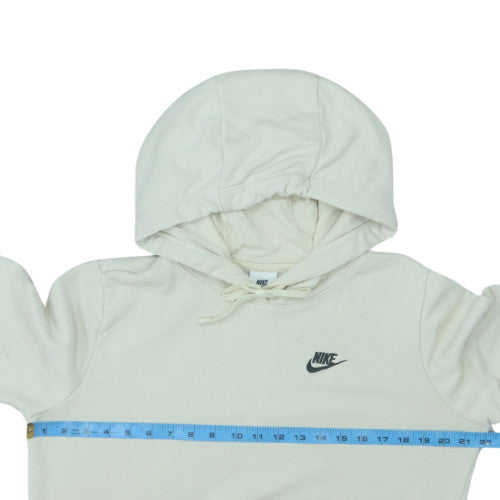 Nike Men's Ivory Pullover Hoodie Size S Regular Fit Fleece