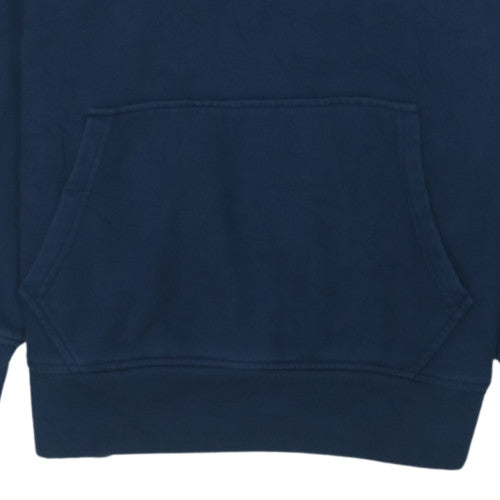 Levi's Men's Blue Relaxed Pullover Hoodie Size S Logo Fleece