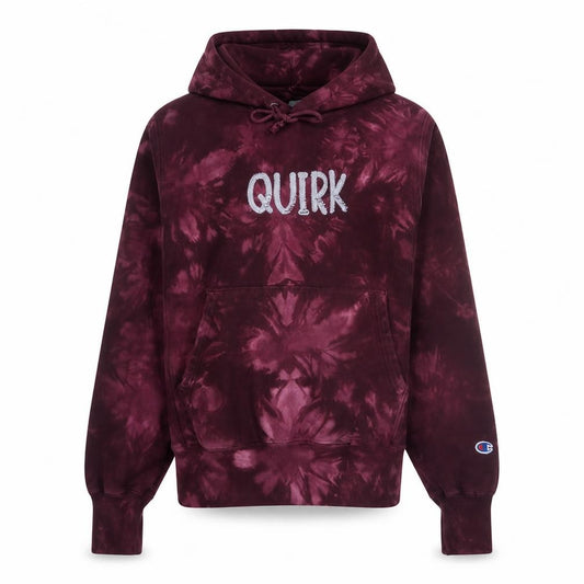 Champion Women’s Burgundy Tie-Dye Pullover Hoodie Small