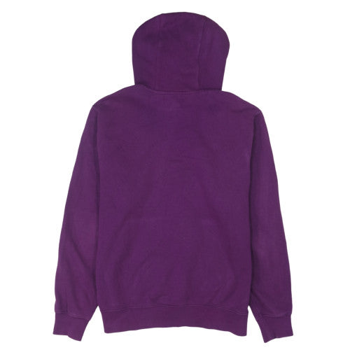 Nike Women's Purple Pullover Hoodie Size M Cotton Blend Logo