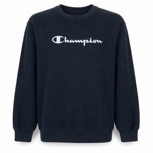 Champion Men's Blue Crew Neck Pullover Sweatshirt Size L