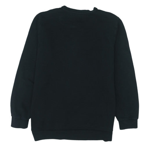Puma Mens Black Crew Neck Pullover Sweatshirt Size L Sports Fleece