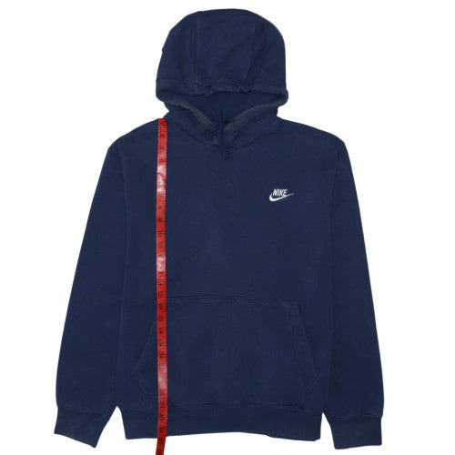Nike Men's Blue Pullover Hoodie Fleece L Regular Fit Sportswear
