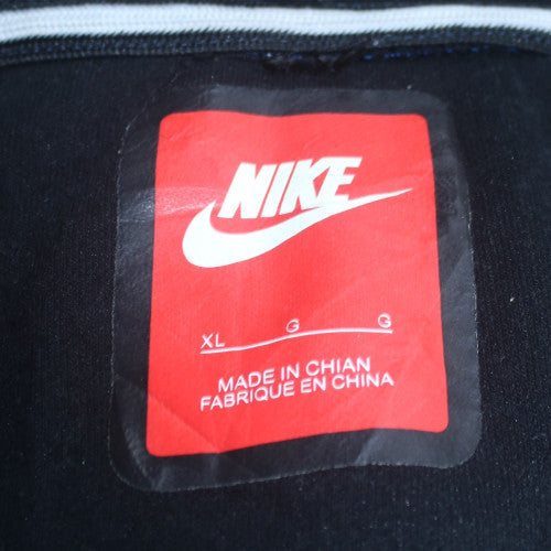 Nike Men's Blue Black Full Zip Hoodie XL Sportswear