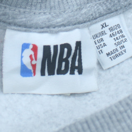 NBA Los Angeles Lakers Men's Grey XL Pullover Sweatshirt