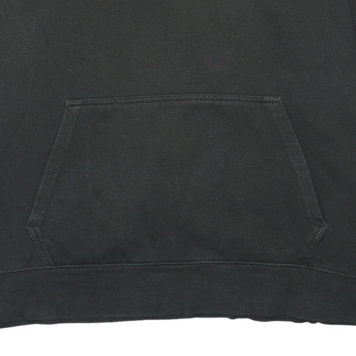 The North Face Mens Black XXL Pullover Hoodie Logo Fleece Cotton Blend