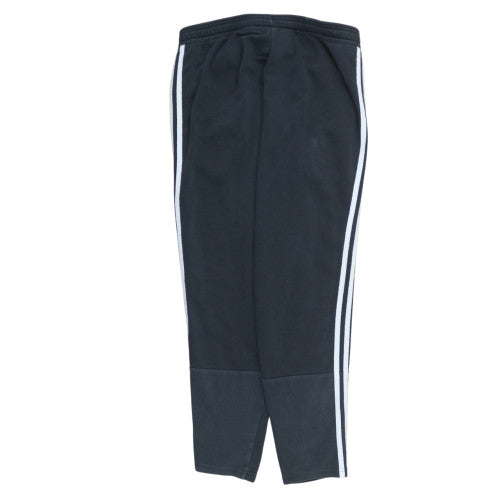 Adidas Men's Black Tapered Track Pants Size L Germany Logo Activewear