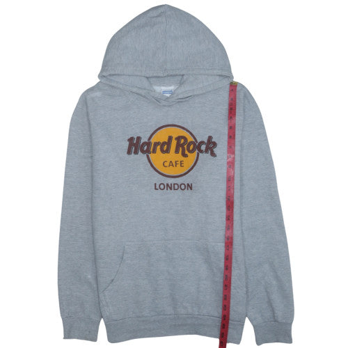 Famona Men's Grey Hard Rock Cafe London Pullover Hoodie L