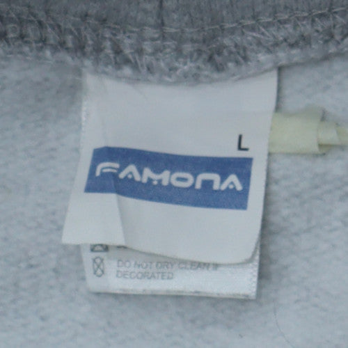 Famona Men's Grey Hard Rock Cafe London Pullover Hoodie L