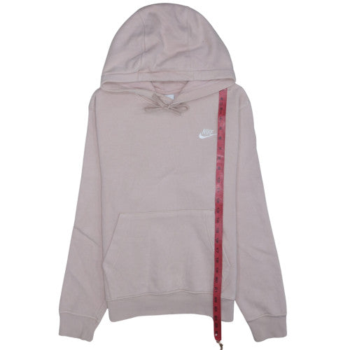 Nike Men's Beige Pullover Hoodie XS Fleece Logo Sportswear