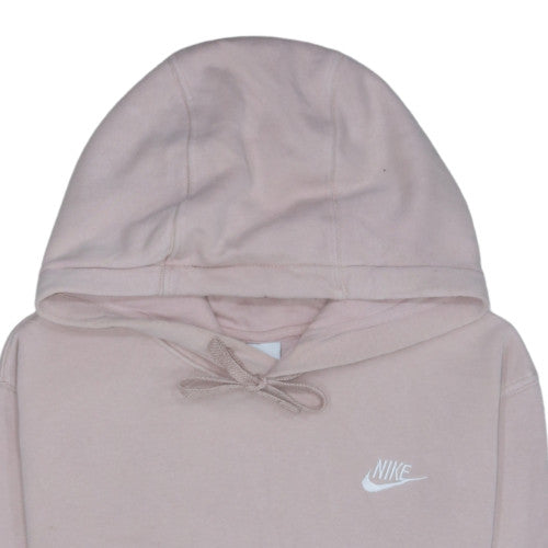 Nike Men's Beige Pullover Hoodie XS Fleece Logo Sportswear