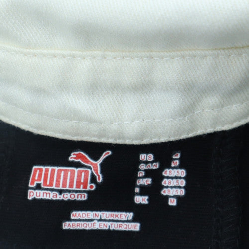 Puma Mens Blue Bath Rugby Long Sleeve Polo Shirt Size M