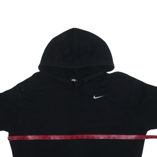 Nike Men's Black Pullover Hoodie L Regular Fit Fleece Sweatshirt