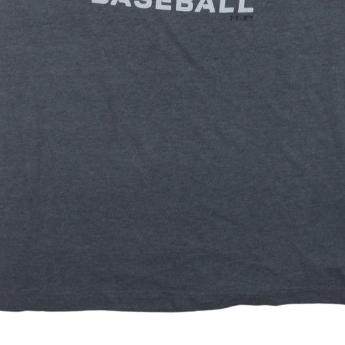 Under Armour Men’s Grey 2XL Baseball Graphic Sports T-Shirt