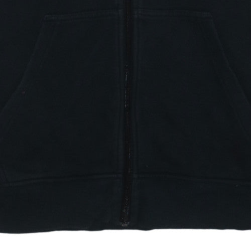 Adidas Mens Black Full Zip Hoodie Size M Regular Fit