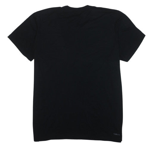 Adidas Men's Black 2XL Performance Graphic Short Sleeve T-Shirt