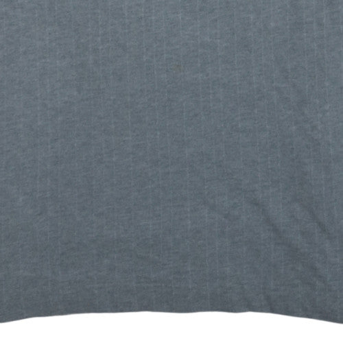 Nautica Men's Grey Cotton Short Sleeve Polo Shirt XL