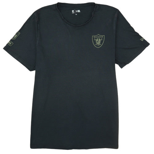 New Era NFL Raiders Black 4XL Men's Graphic Sports T-Shirt