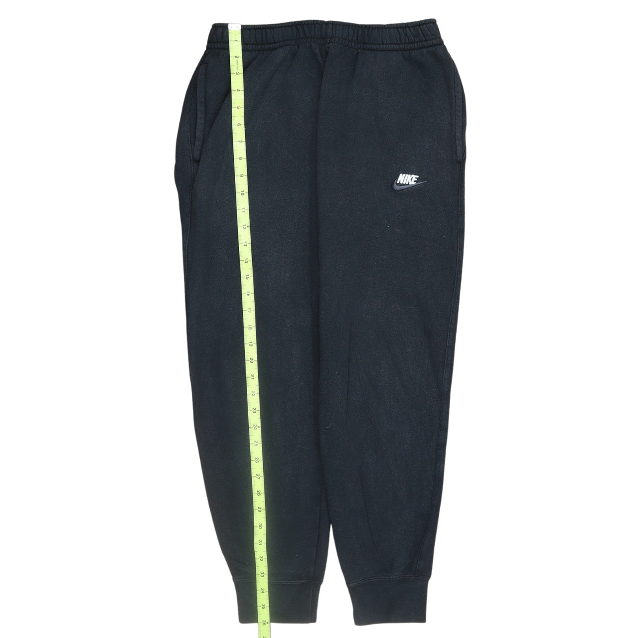 Nike Men's Black Fleece Jogger Sweatpants Size M Regular Fit