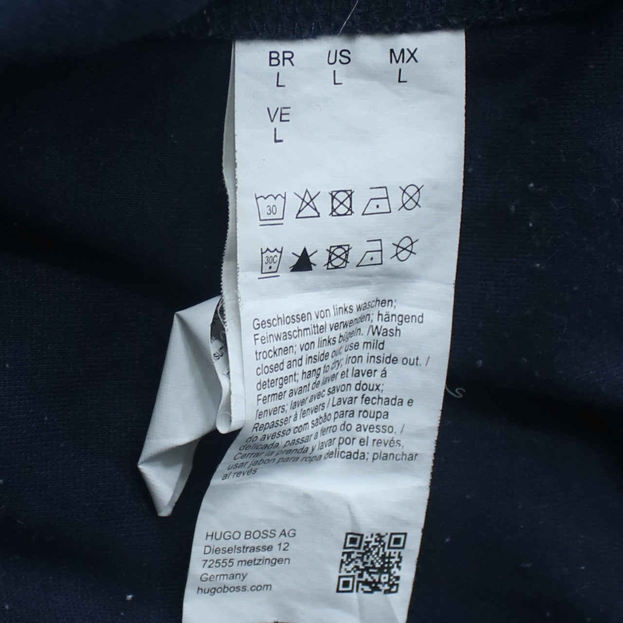 Nike Men's Black Small Crew Neck Pullover Sweatshirt