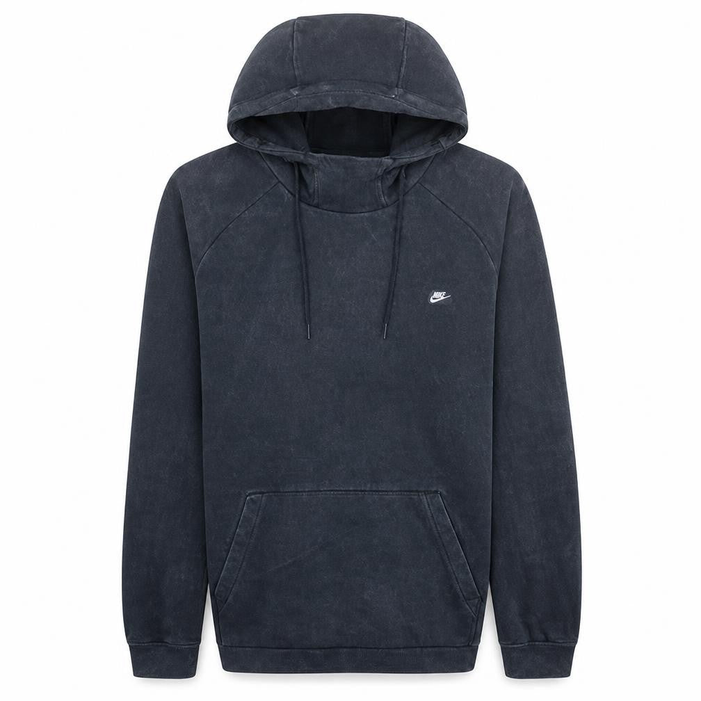 Nike Men's Black Pullover Hoodie L Fleece Regular Fit