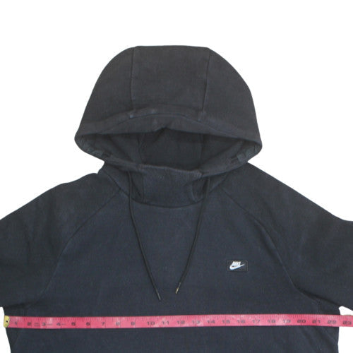 Nike Men's Black Pullover Hoodie L Fleece Regular Fit