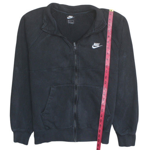 Nike Men's Black Full Zip Fleece Hoodie Size M