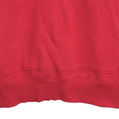 Tommy Hilfiger Mens Red L Pullover Hoodie Classic Cotton Blend