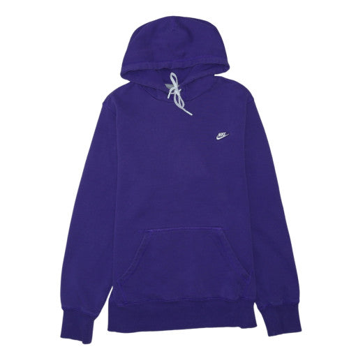 Nike Men’s Purple Pullover Fleece Hoodie Size L Regular Fit