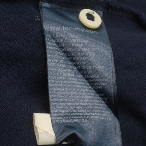 Tommy Hilfiger Men's Blue Slim Fit Long Sleeve Polo XXL