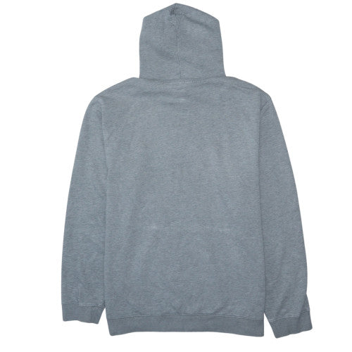 Champion Men's Grey 2XL Pullover Hoodie with Logo Print