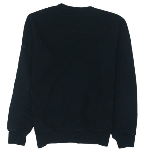 Stone Island Men's Black XL Crew Neck Pullover Sweatshirt