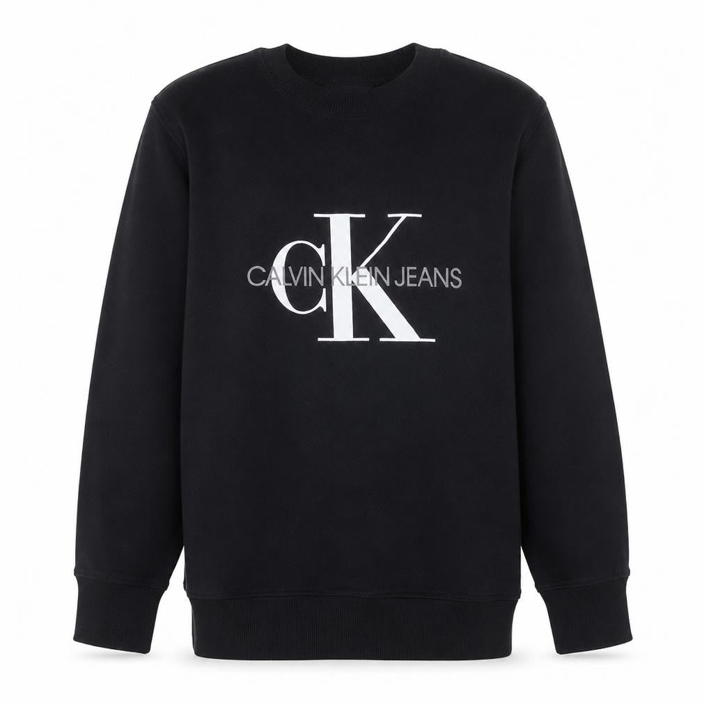 Calvin Klein Jeans Men's Blue Logo Crew Neck Sweatshirt M