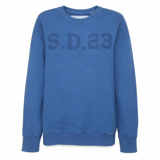 Superdry Men's Blue SD23 Crew Neck Pullover Sweatshirt M