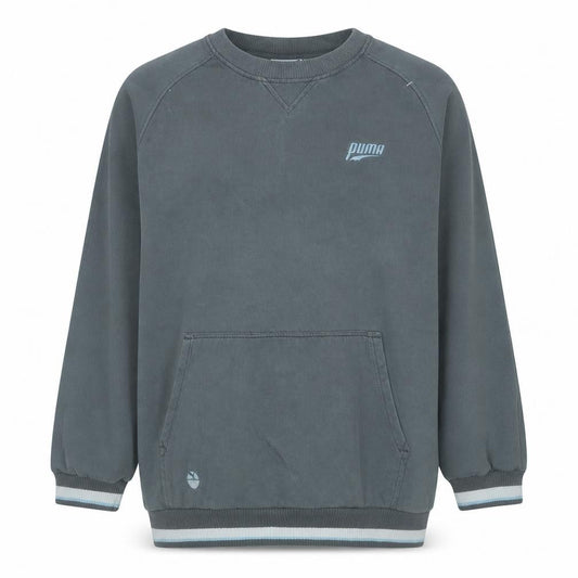 Puma Men's Grey 2XL Pullover Sweatshirt Crew Neck Sportswear