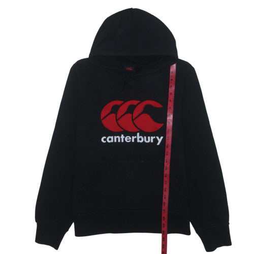 Canterbury Men's Black S Pullover Hoodie Rugby Sports Fleece