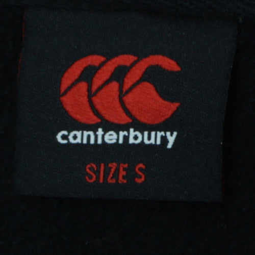 Canterbury Men's Black S Pullover Hoodie Rugby Sports Fleece
