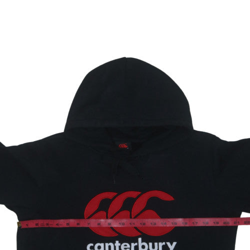 Canterbury Men's Black S Pullover Hoodie Rugby Sports Fleece