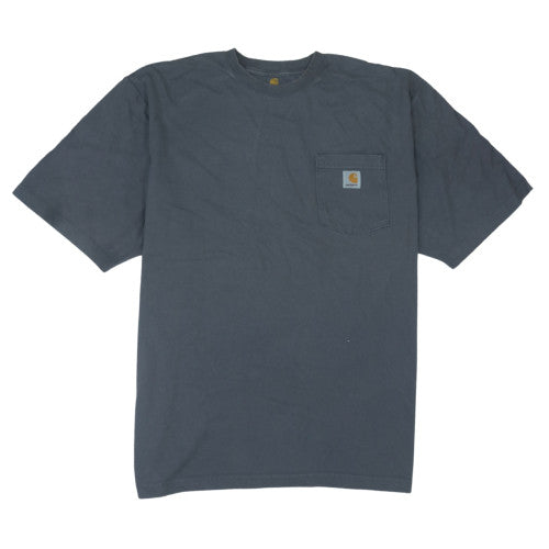 Carhartt Men's Grey XL Regular Fit Cotton Workwear T-Shirt