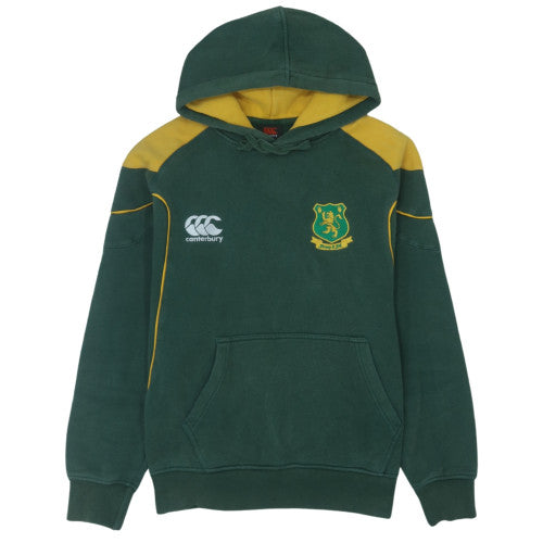 Canterbury Men's Green L Pullover Hoodie Fleece Rugby Sportswear