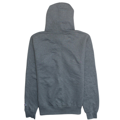 Champion Men’s Grey Full Zip Hoodie Fleece Regular Fit Size S