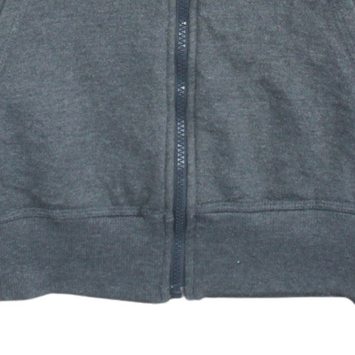 Champion Men’s Grey Full Zip Hoodie Fleece Regular Fit Size S