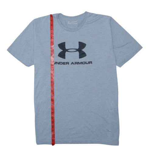 Under Armour Men's Blue 2XL Crew Neck Loose Fit HeatGear T-Shirt
