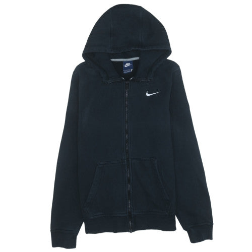 Nike Men's Black Full Zip Hoodie Size S Fleece Sportswear