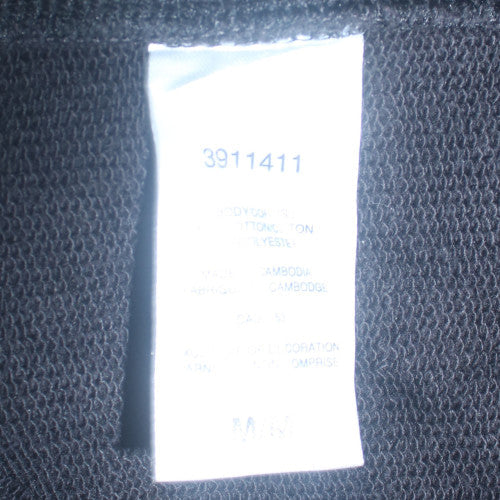 Adidas Men Black 2XL Pullover Hoodie Fleece Sportswear