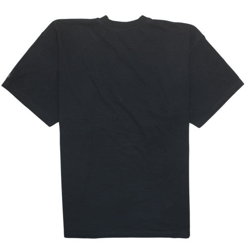 Dickies Men's 3XL Black Henley Short Sleeve Cotton T-Shirt